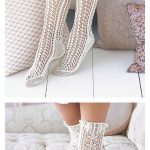 Lace Stockings Knitting Pattern