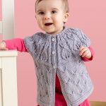 Leaf Yoke Cardigan Free Knitting Pattern