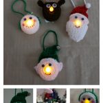 Lighted Ornament Free Crochet Pattern