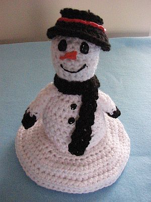 Melting Snowman Free Crochet Pattern Cool Creativities