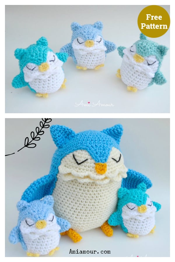 Owl Amigurumi Free Crochet Pattern 