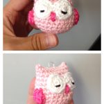 Owl Charm Free Crochet Pattern