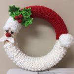 Santa Wreath Crochet Pattern