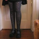 Skull Lace Stockings Free Knitting Pattern