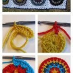 Squaring the Big Circle Free Crochet Patten and Tutorial