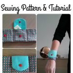 Wrist Wallet Free Sewing Pattern and Tutorial