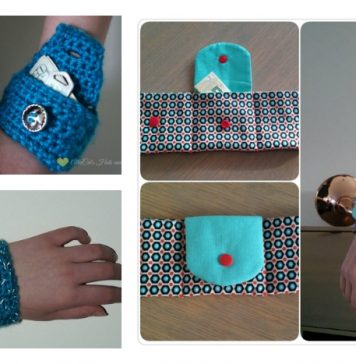 Wrist Wallet Free Pattern