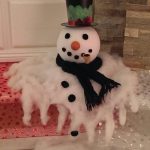 DIY Melted Snowman Decoration