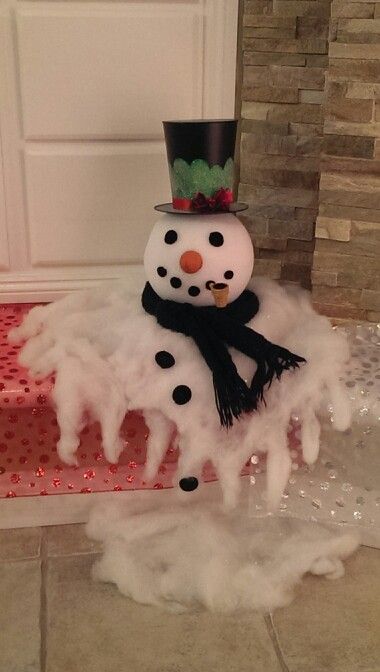 DIY Amazing Fish Bowl Snowman