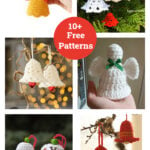 10+ Christmas Bell Ornament Free Crochet Patterns