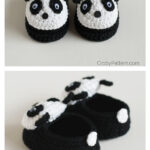 Baby Panda Booties Free Crochet Pattern