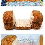 Bread Loaf Letter-Organizer Free Crochet Pattern & Video Tutorial