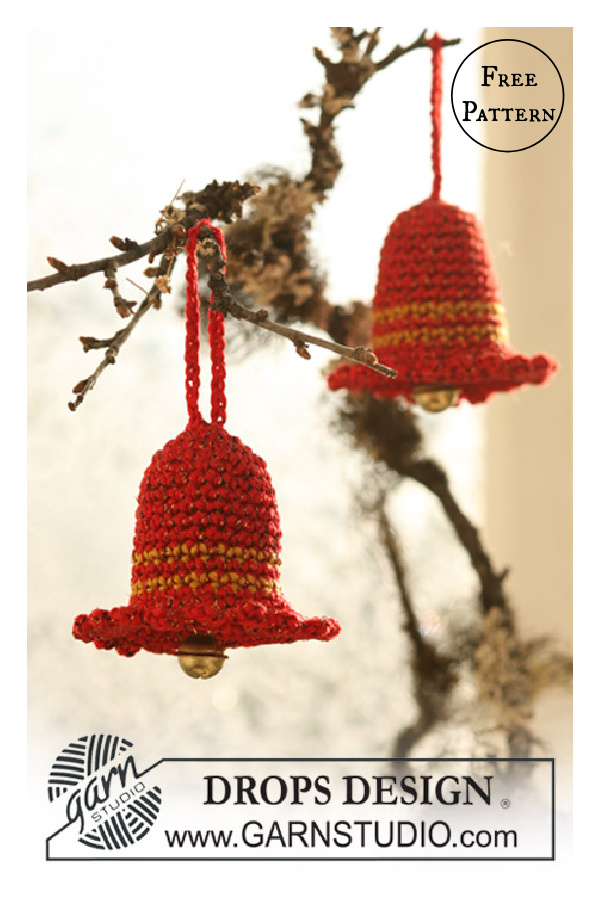 Christmas Bell Free Crochet Pattern