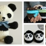 10+ Cute Panda-Themed Free Crochet Patterns