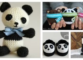 Cute Crochet Panda Free Patterns
