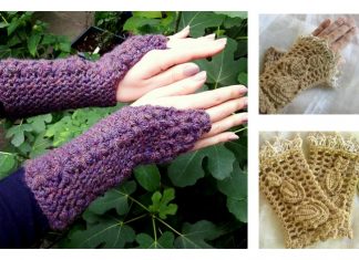 Crochet Fingerless Gloves Free Patterns