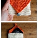 Crochet Fox Gift Card Purse Free Pattern