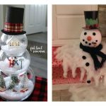 DIY Amazing Fish Bowl Snowman