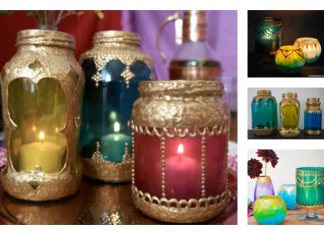 DIY Beautiful Moroccan Candle Holder