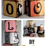 DIY Family Memory Letter Blocks