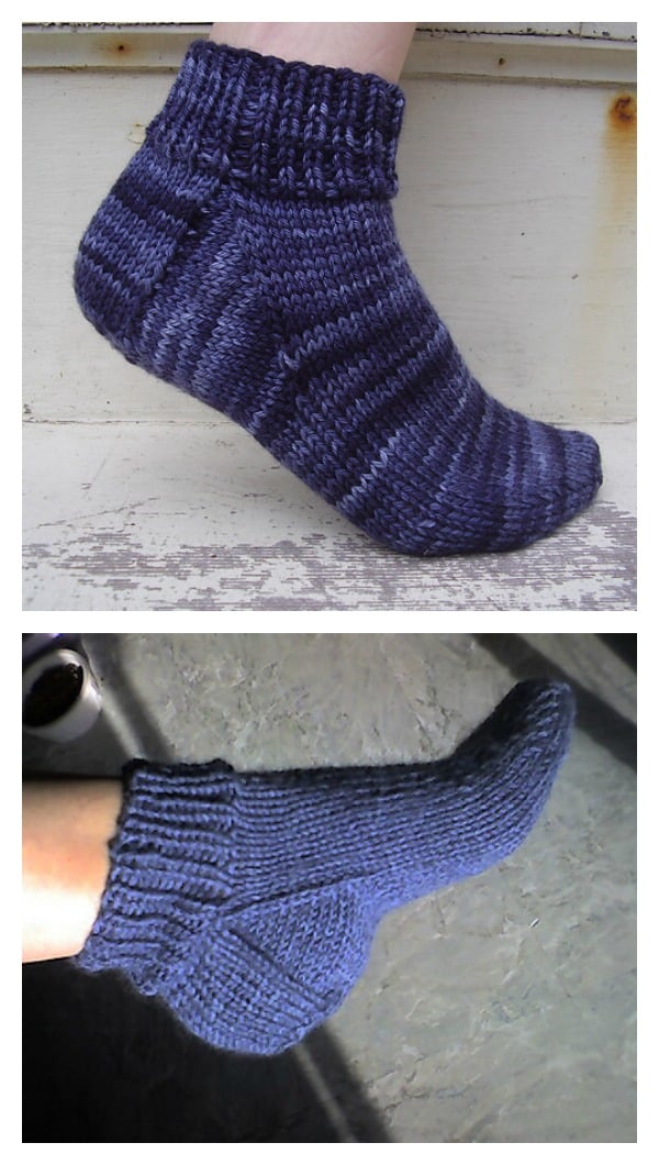 Easy Peasy Socks for First-Timers Free Knit Pattern