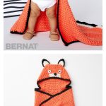 Fox Blanket Free Crochet Pattern