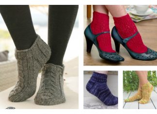 Free Knit Ankle Sock Patterns