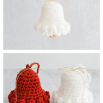 Holiday Bell Ornament Free Crochet Pattern and Video Tutorial