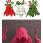 How to Crochet Christmas Bell Ornament Video Tutorial