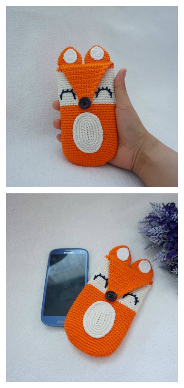 How to Crochet Fox Phone Case
