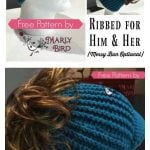 Messy Bun Free Crochet Pattern