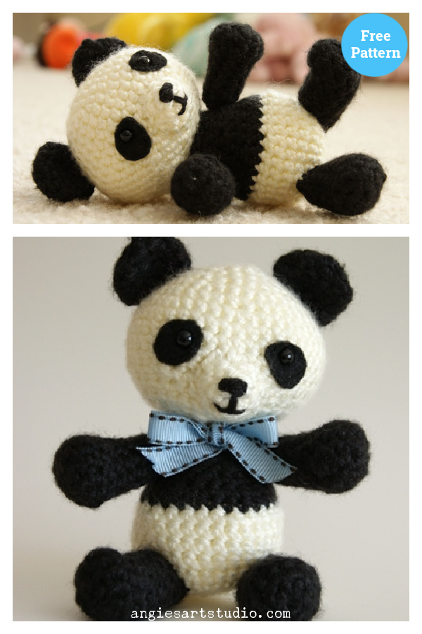 Panda Bear Amigurumi Free Crochet Pattern