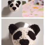 Panda Doorknob Cozy Free Crochet Pattern