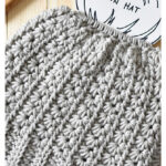 Star Stitch Bun Hat Crochet Pattern