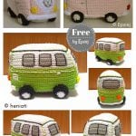 Volkswagen Bus Free Crochet Pattern