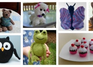 10+ Cute Knitted Toy Free Patterns That Kids Will Love