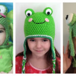 Adorable Frog Hat Free Crochet Patterns