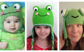 Adorable Frog Hat Free Crochet Patterns