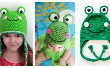 Adorable Frog Hat Free Crochet Patterns