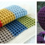 Beautiful Waffle Stitch Free Crochet Patterns and Projects