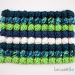 Crochet Bobble Stitch Free Pattern and Video Tutorial How to