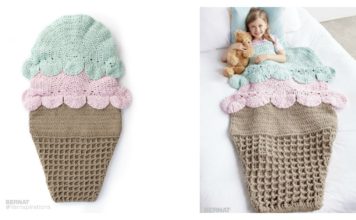 Crochet Double Scoop Snuggle Sack Free Pattern