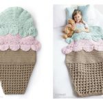 Crochet Double Scoop Snuggle Sack Free Pattern & Video Tutorial