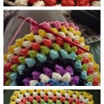 Crochet Granny Bobble Blanket Free Pattern