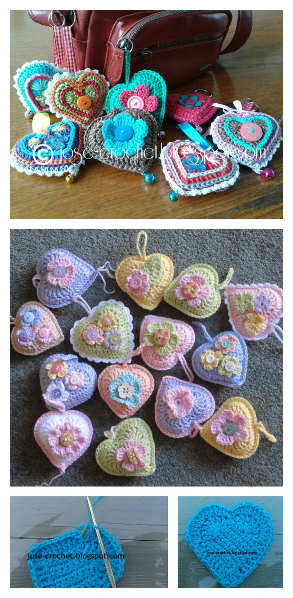 Crochet Heart FREE Pattern