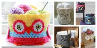 Crochet Hoot Owl Container Patterns