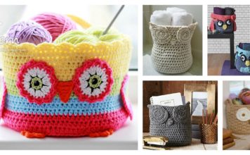 Crochet Hoot Owl Container Patterns