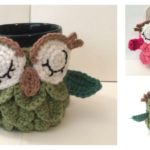 Crochet Owl Coffee/Tea Mug Cozy Free Patterns