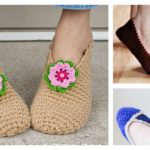 Simple Crochet Slippers Free Patterns