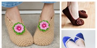 Simple Crochet Slippers Free Patterns